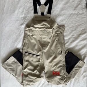 Helly Hansen women’s powder queen bib pant. Sold out tan courderoy.